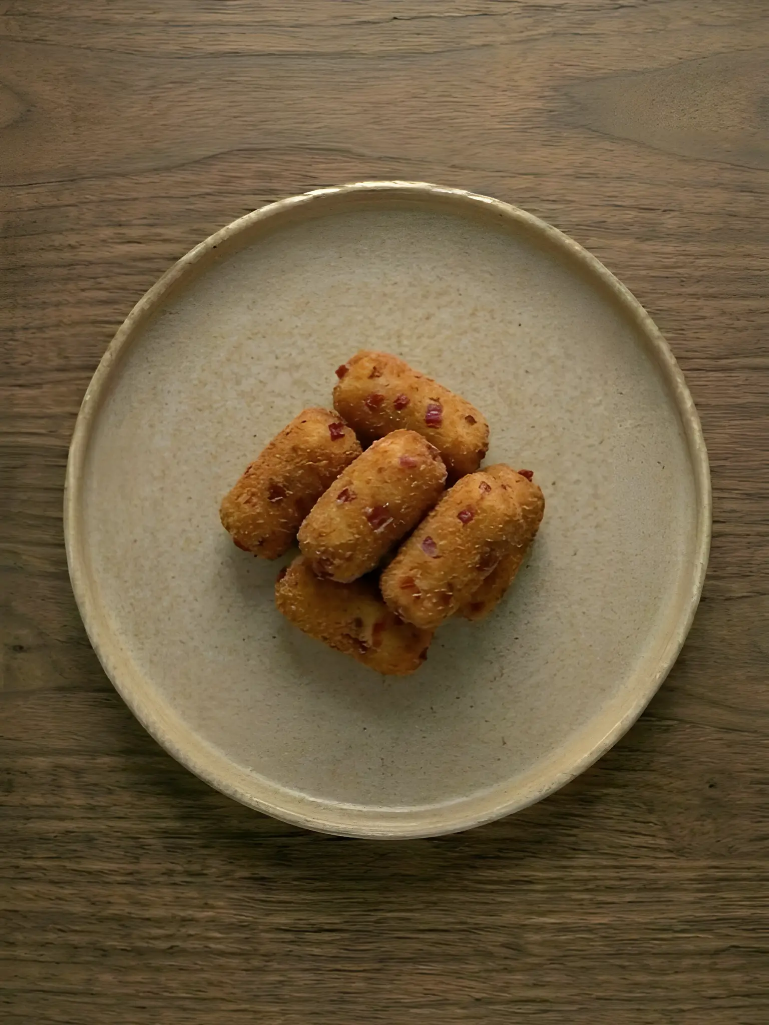 Croquetas de jamón ibérico caseras