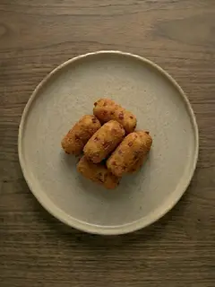 Croquetas de jamón ibérico caseras
