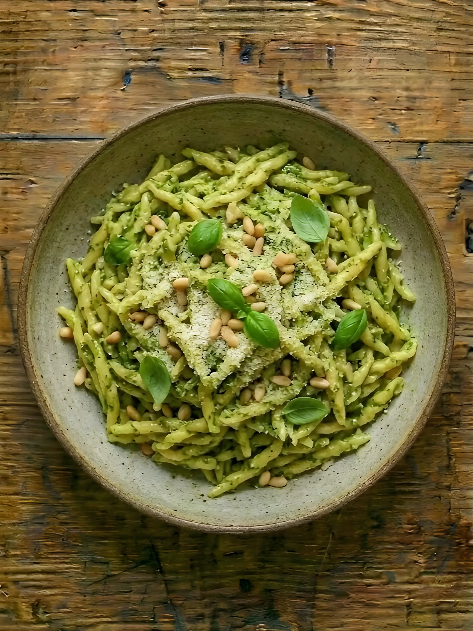 Pasta al Pesto Genovés