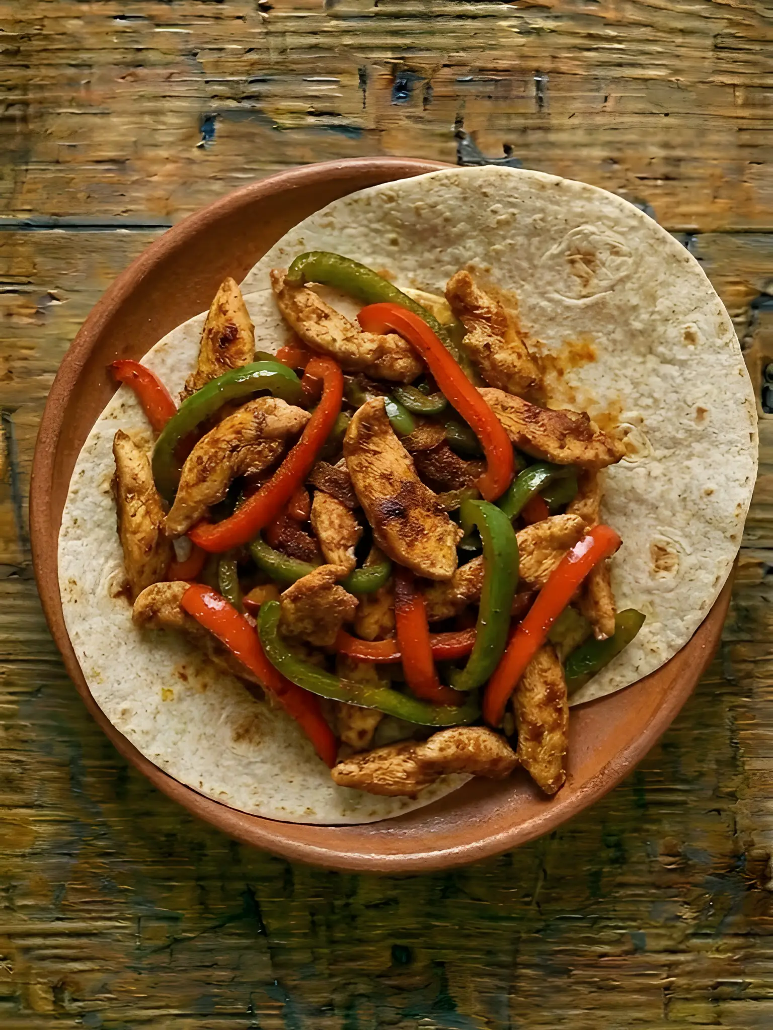 Fajitas de Pollo