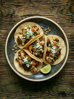 Tacos de Coliflor Asada
