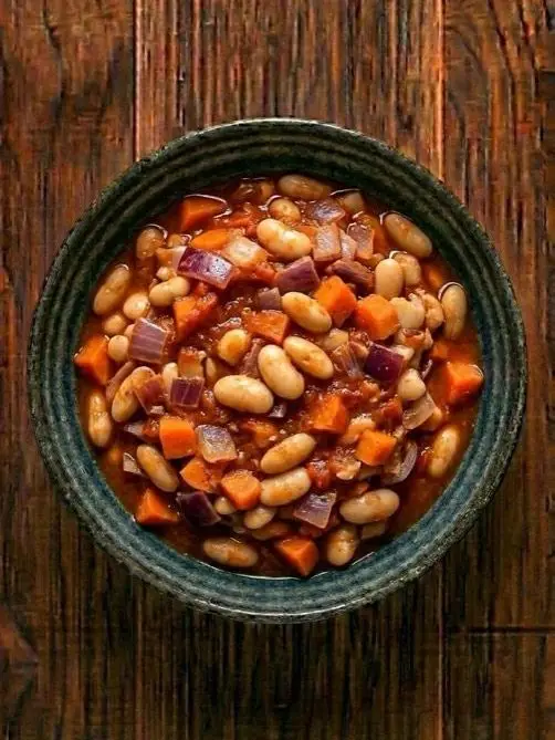 Batch de Guiso de Judías con Verduras para Congelar