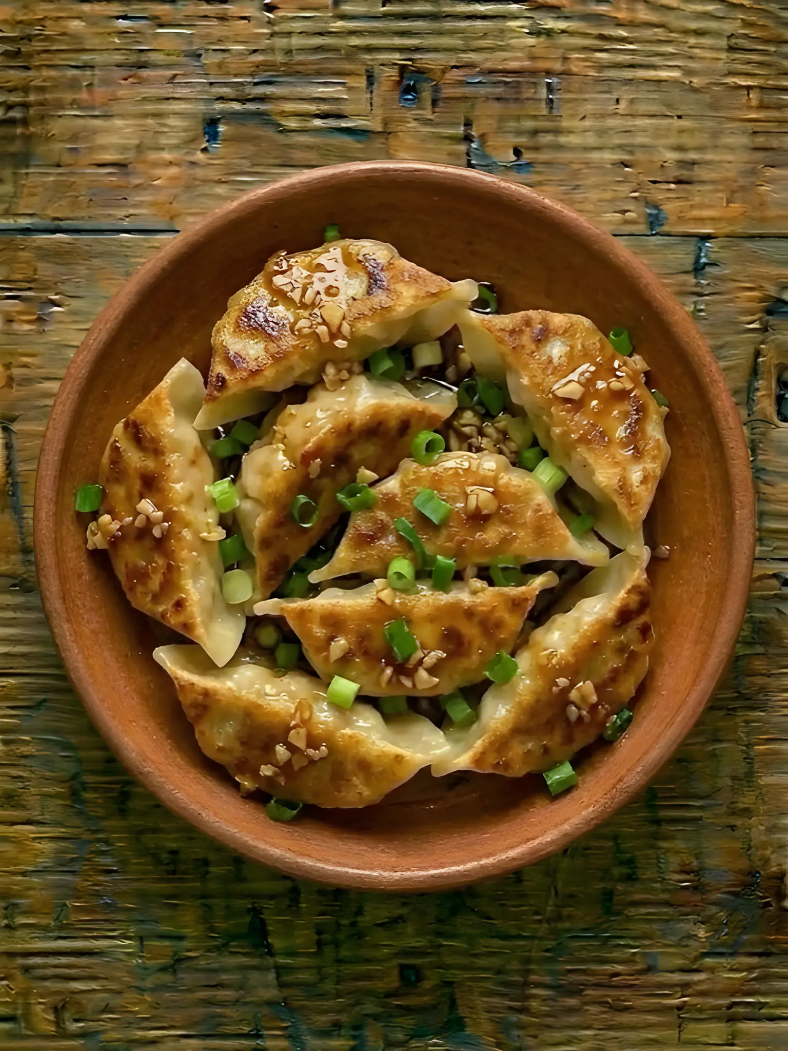 Dumplings de Pollo