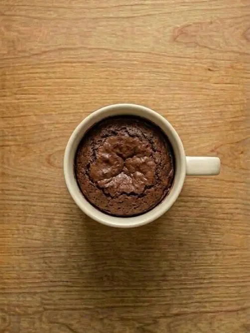 Brownie en Taza de Microondas