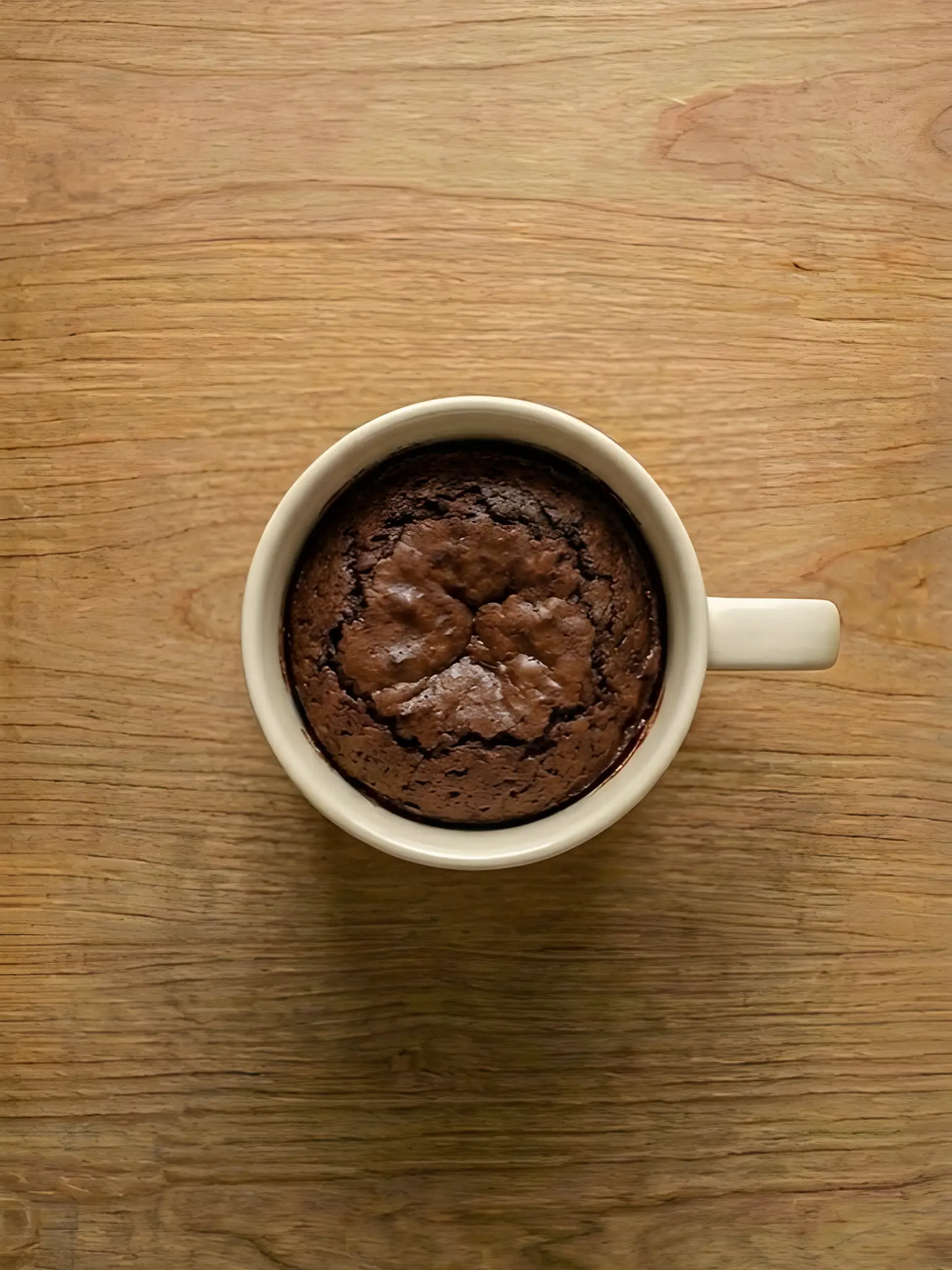 Brownie en Taza de Microondas