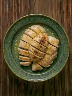 Pechuga de pollo en airfryer al limon y ajo