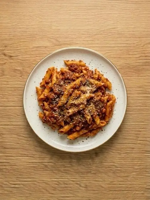 Pasta en Microondas con Tomate
