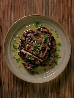 Secreto ibérico a la plancha con limón