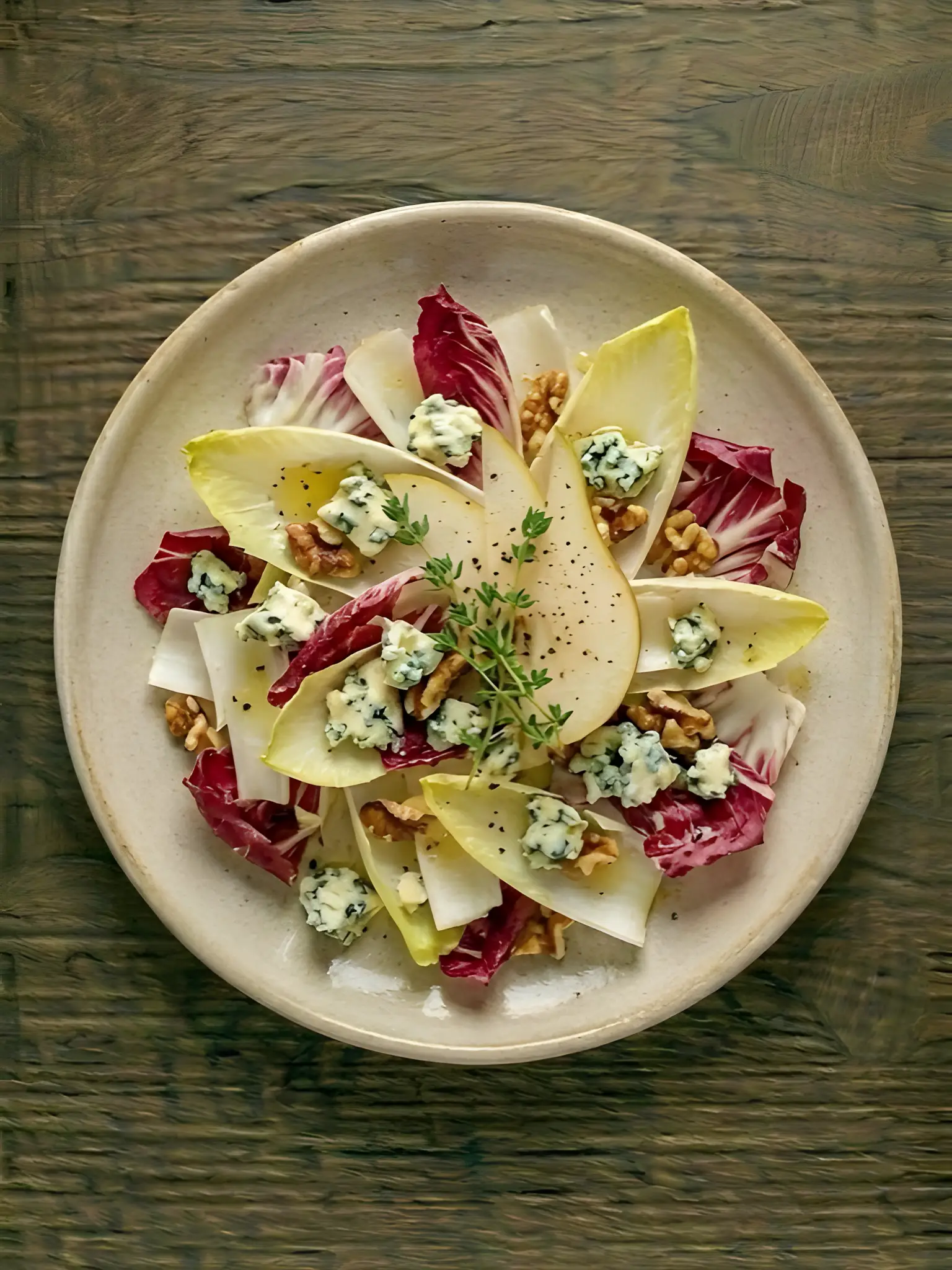 Ensalada de Endibias y Roquefort