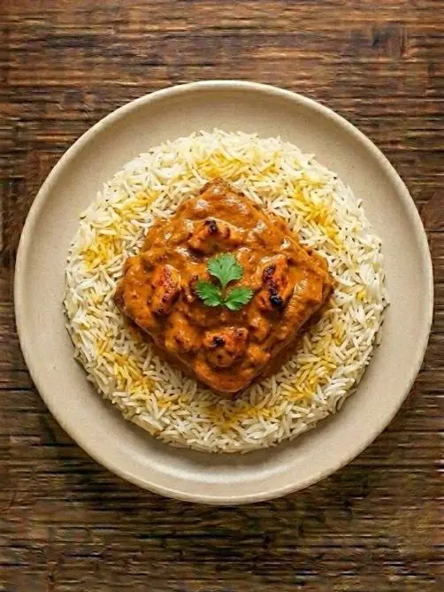 Pollo al Curry Británico (Tikka Masala)