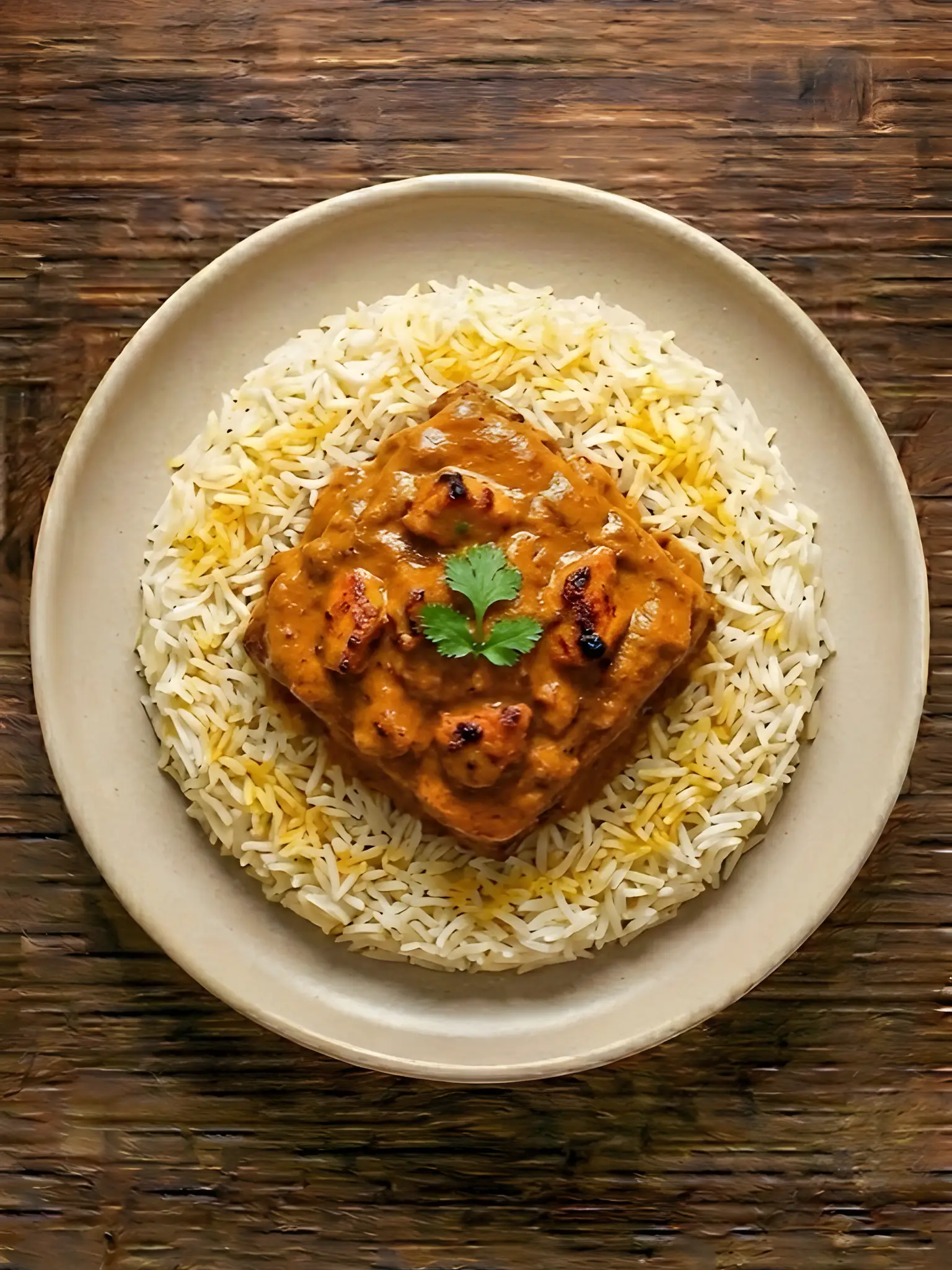 Pollo al Curry Británico (Tikka Masala)