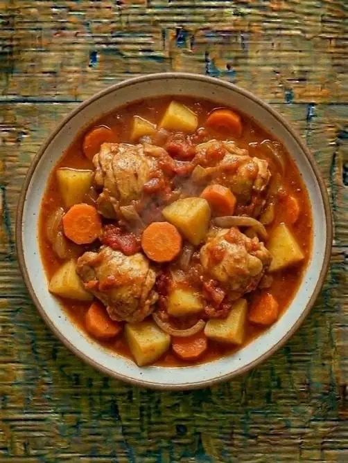 Pollo Guisado con Patatas