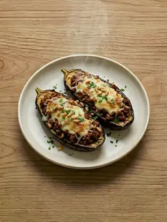 Berenjenas Rellenas de Carne