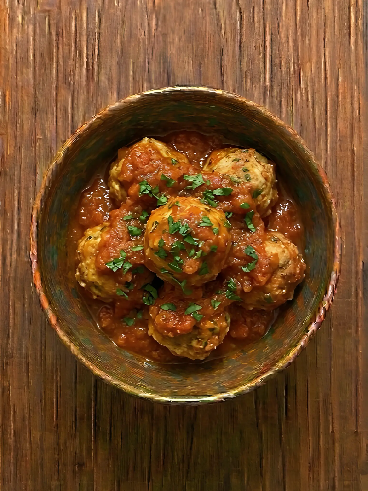 Alubias con pimiento y pollo