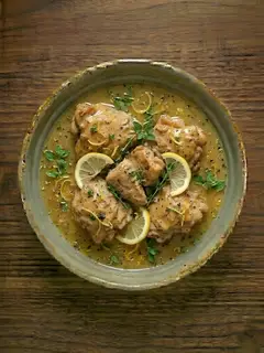 Pollo con Limón y Orégano