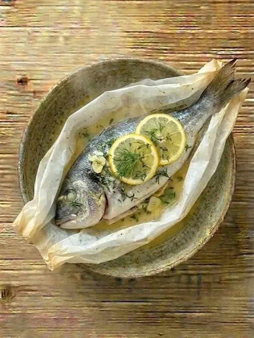 Dorada al Papillote con Limón