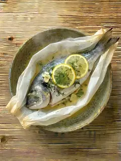 Dorada al Papillote con Limón