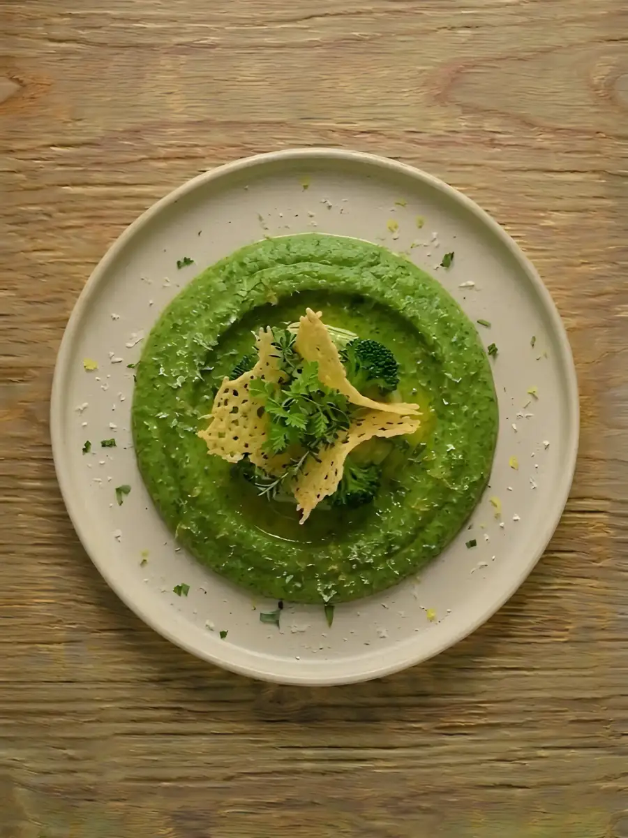 Foto de Crema de Brócoli con Parmesano