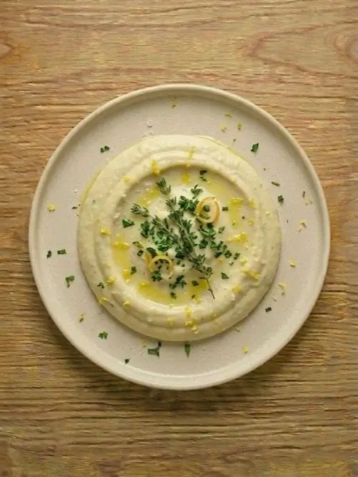 Crema de Alcachofas con Limón