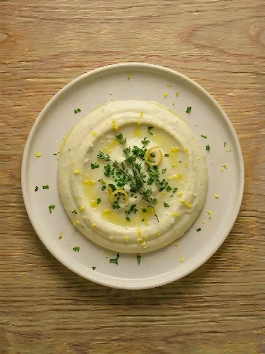 Foto de Crema de Alcachofas con Limón