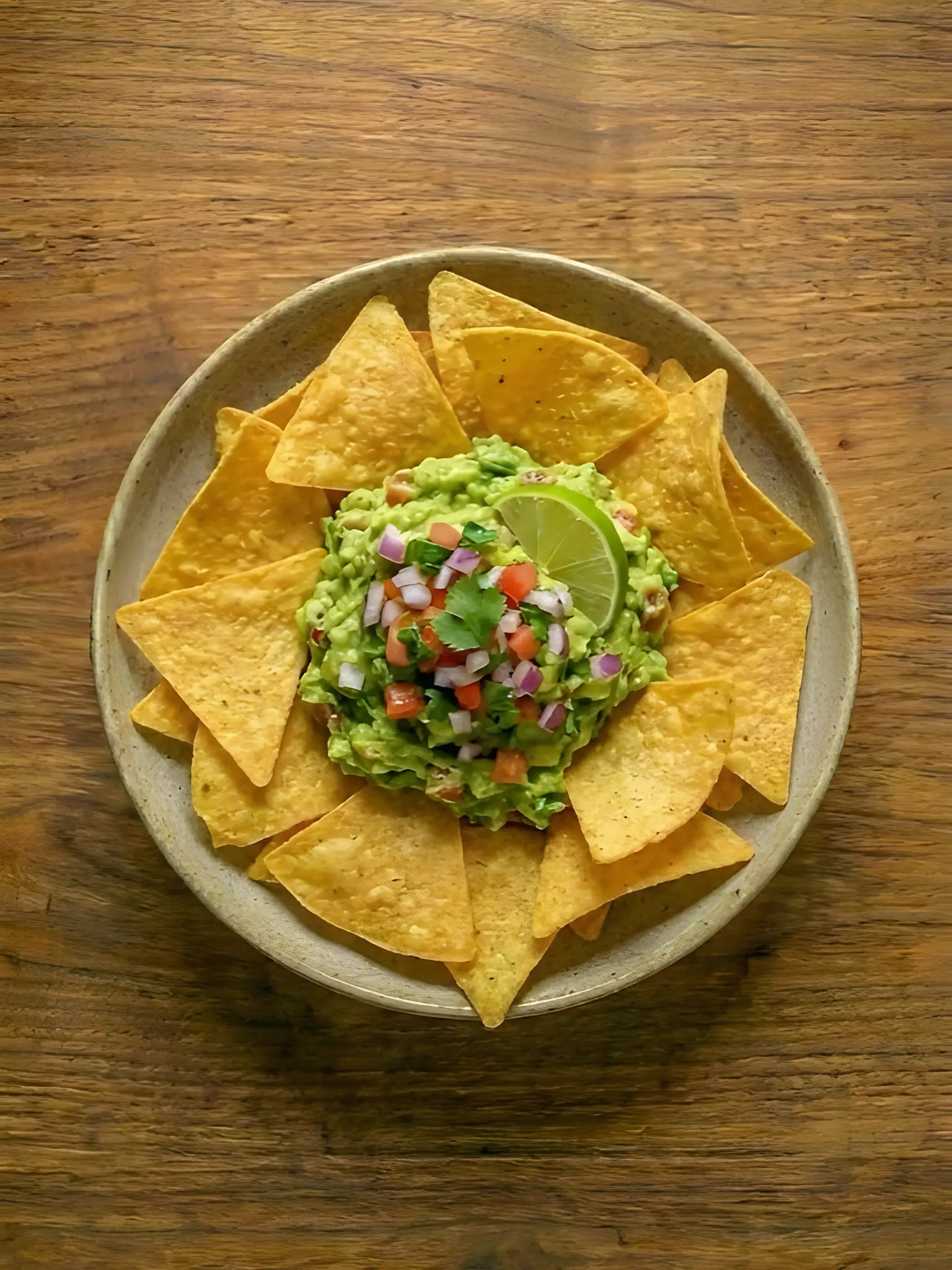 Guacamole con Nachos