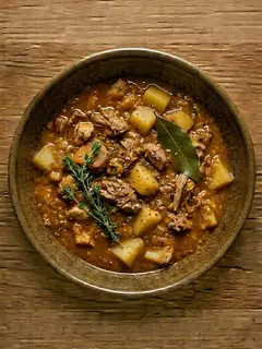 Guiso de ternera con patatas