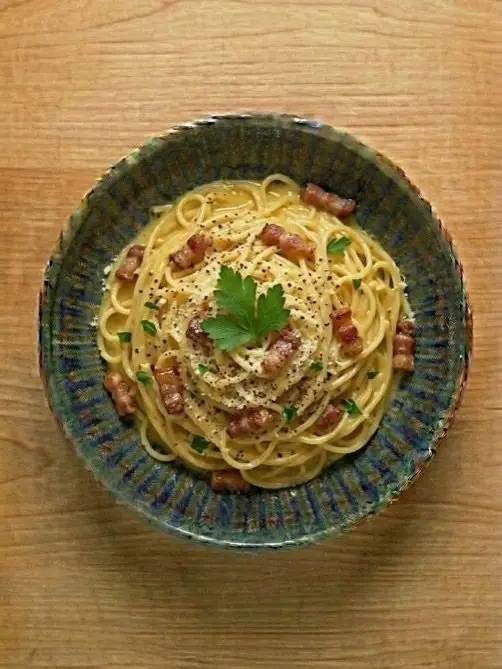 Espaguetis Carbonara