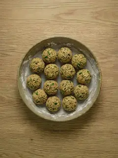Batch de Falafel para Congelar