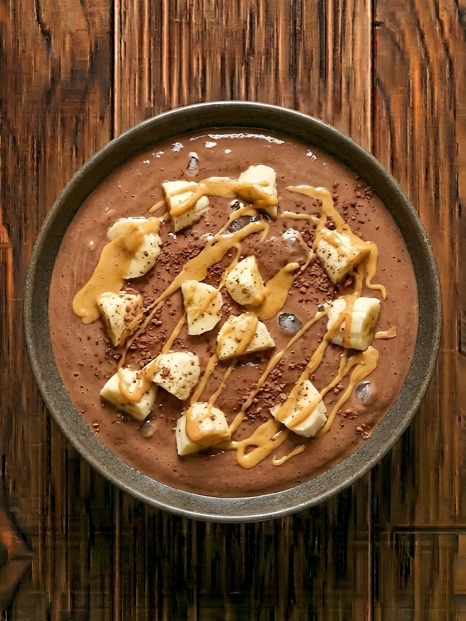 Batido Proteico de Plátano y Mantequilla de Cacahuete