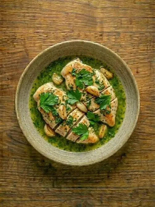 Pollo en Salsa Verde
