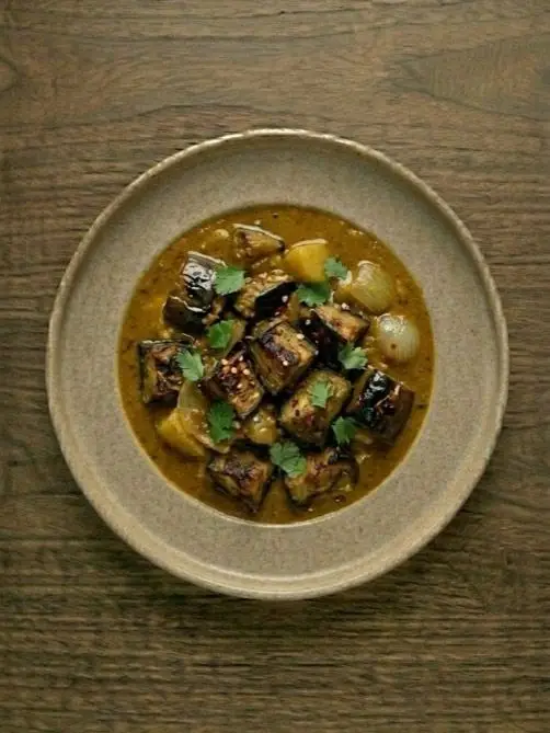 Curry de Berenjena Ahumada