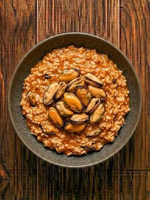 Arroz Meloso con Mejillones