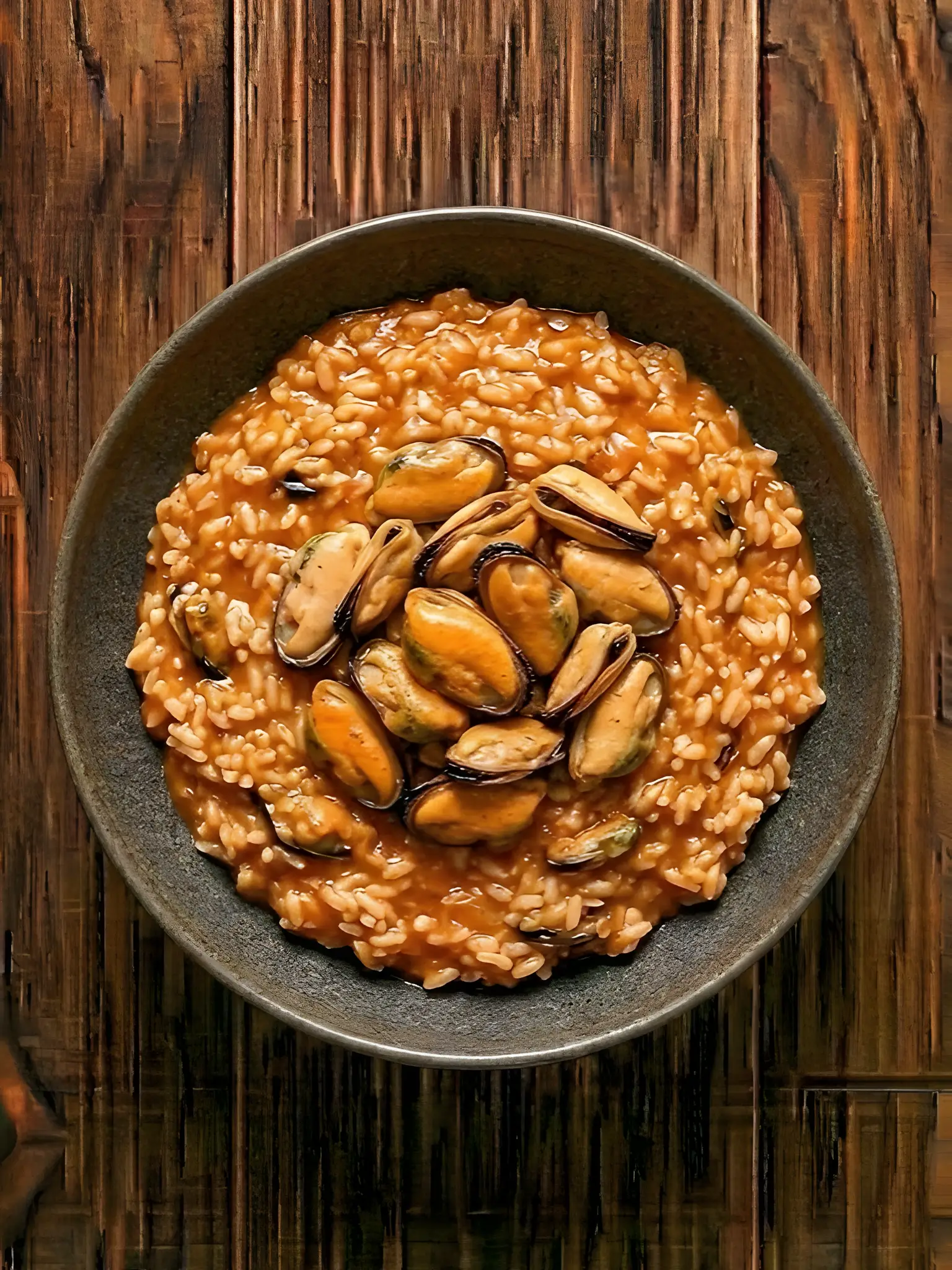 Arroz Meloso con Mejillones