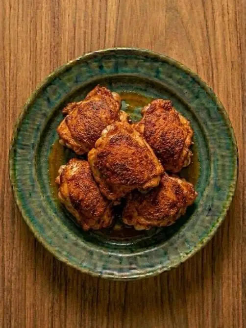 Pollo en airfryer con pimentón ahumado