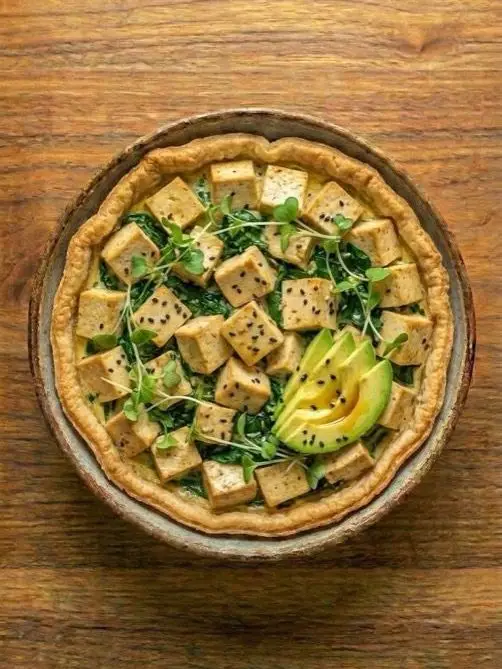 Tarta de Tofu y Espinacas