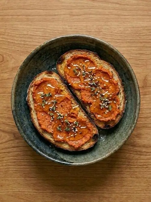 Tosta de Sobrasada con Miel