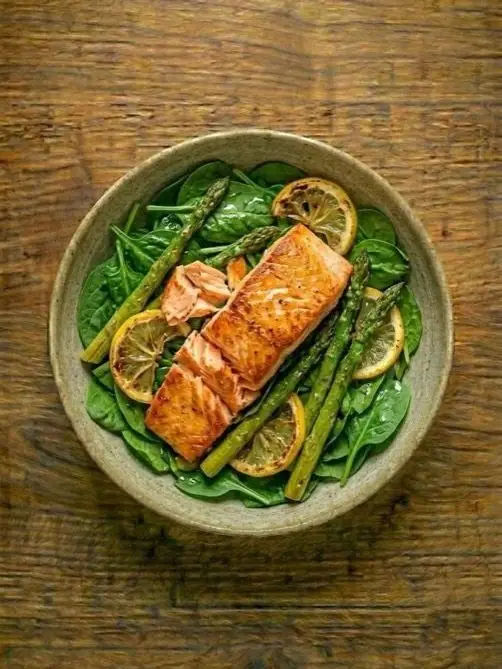 Ensalada Templada de Salmón