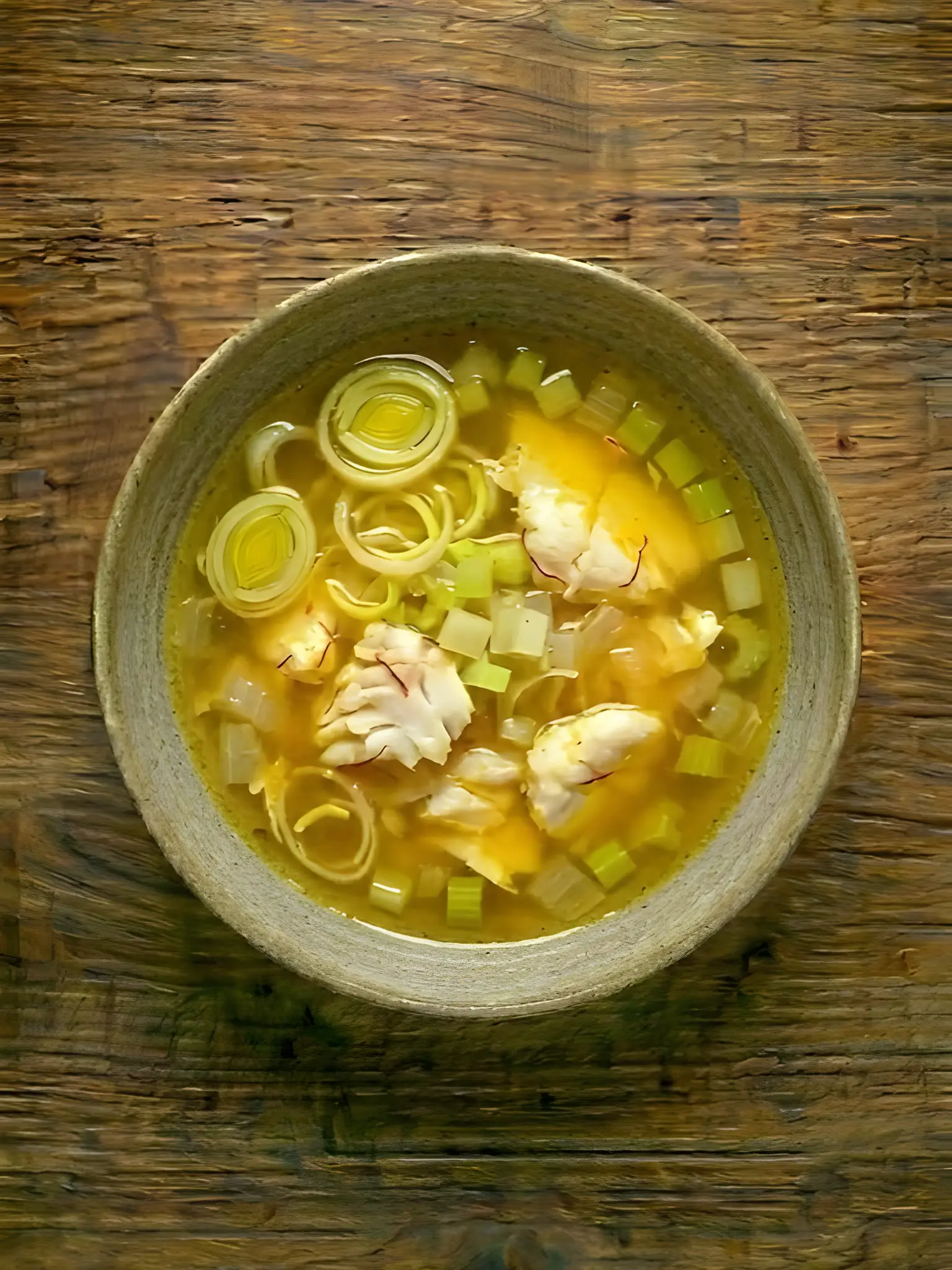 Caldo de Pescado Casero