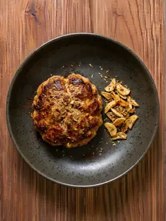 Hamburguesa de pavo casera