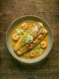 Merluza Rellena de Gambas al Horno