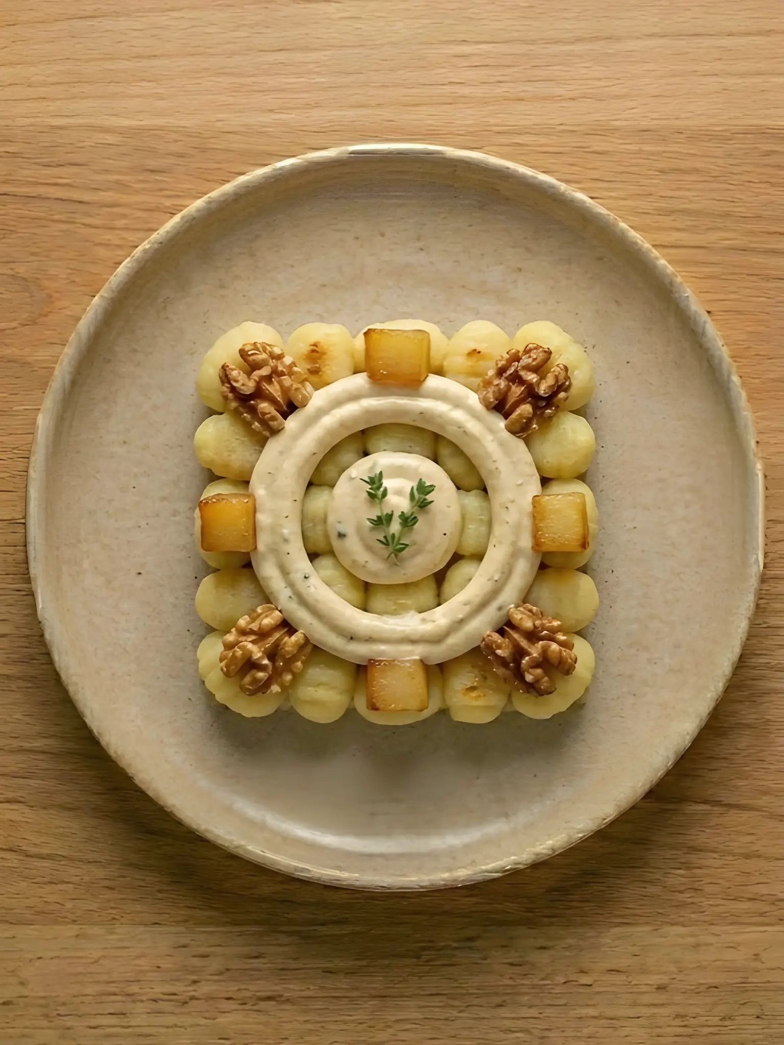 Gnocchi con Salsa de Gorgonzola