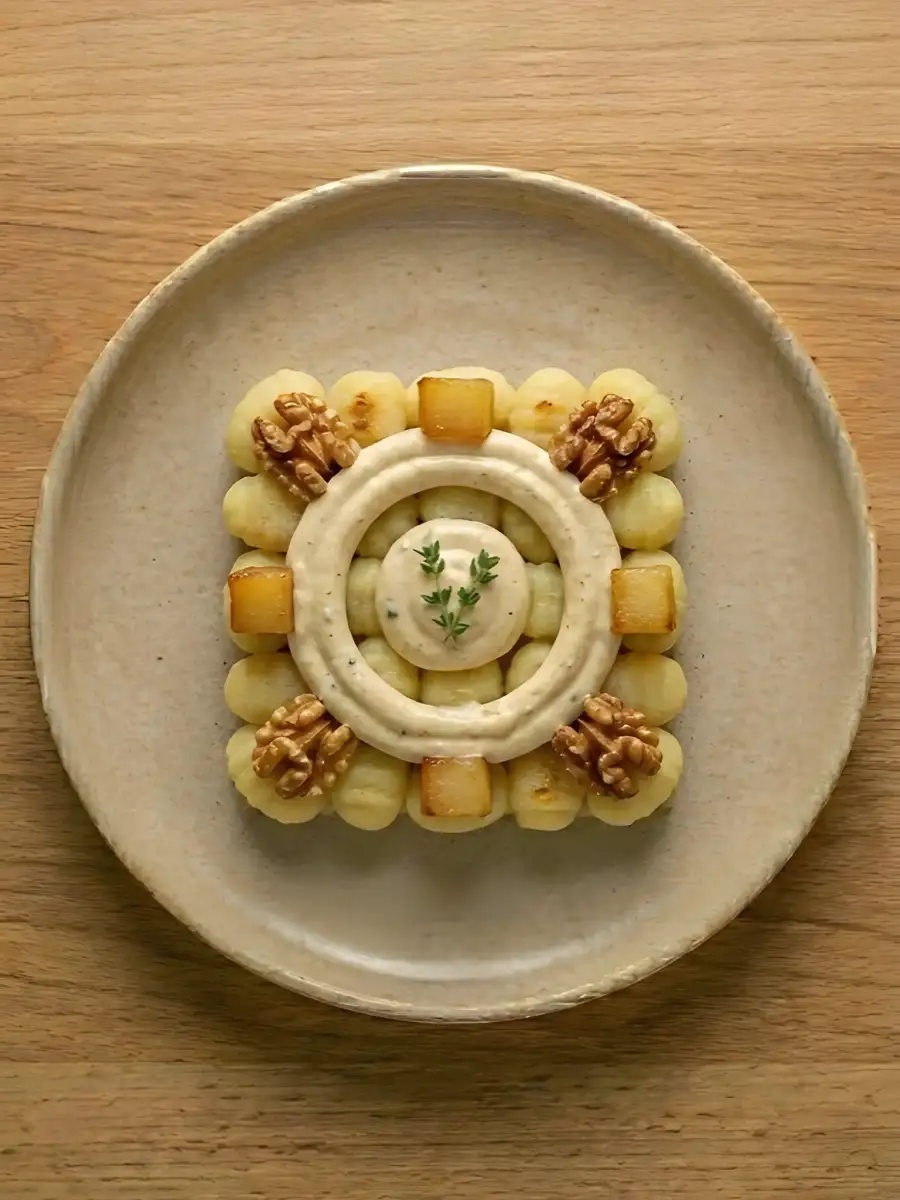 Foto de Gnocchi con Salsa de Gorgonzola