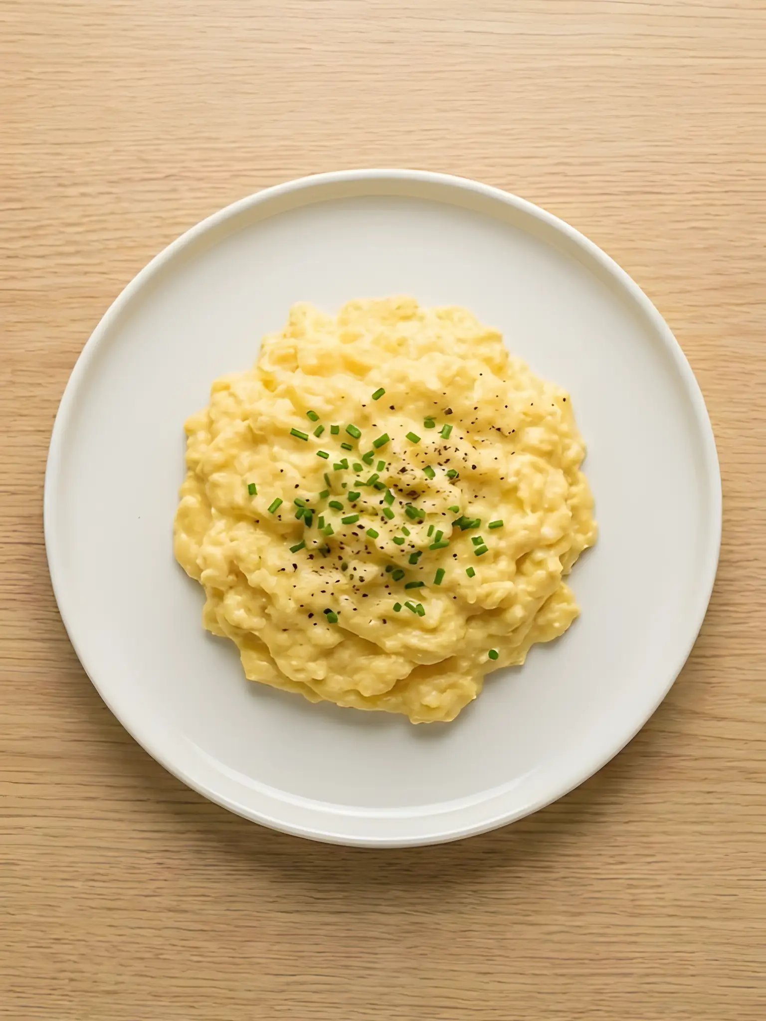 Huevos Revueltos en Microondas