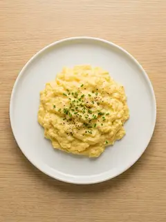 Huevos Revueltos en Microondas