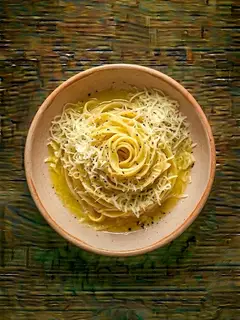 Pasta con Mantequilla y Parmesano