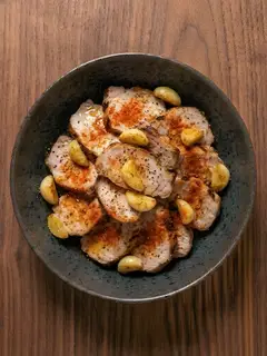 Lomo de cerdo a la plancha con pimentón