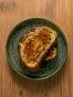 Tostadas francesas con sirope de arce