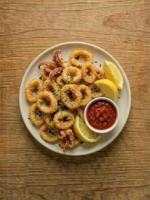 Calamares crujientes al air fryer