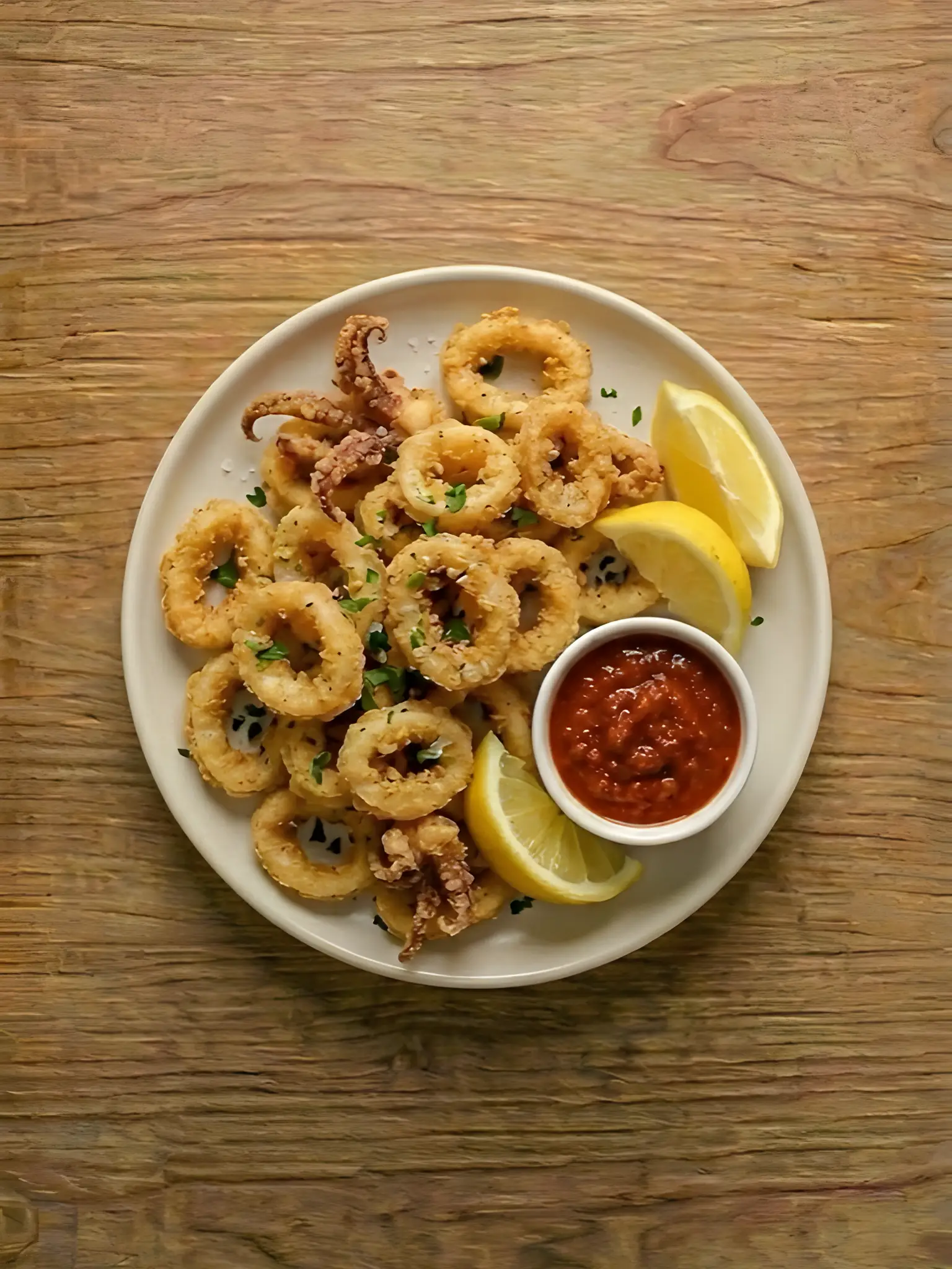 Calamares crujientes al air fryer