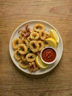 Calamares crujientes al air fryer